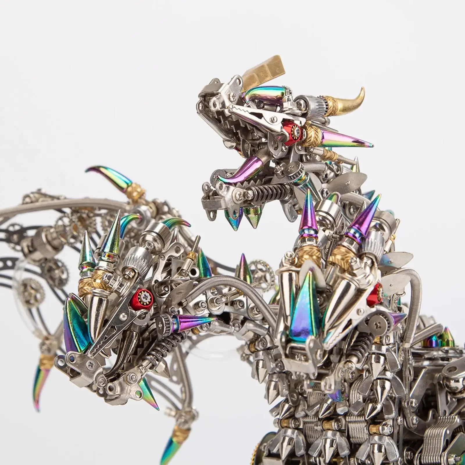 

DIY Dragon / Dinosaur 3D Puzzles Metal Assembly Model Building Kit Mechanical Animal adults Teens Gift Ornament