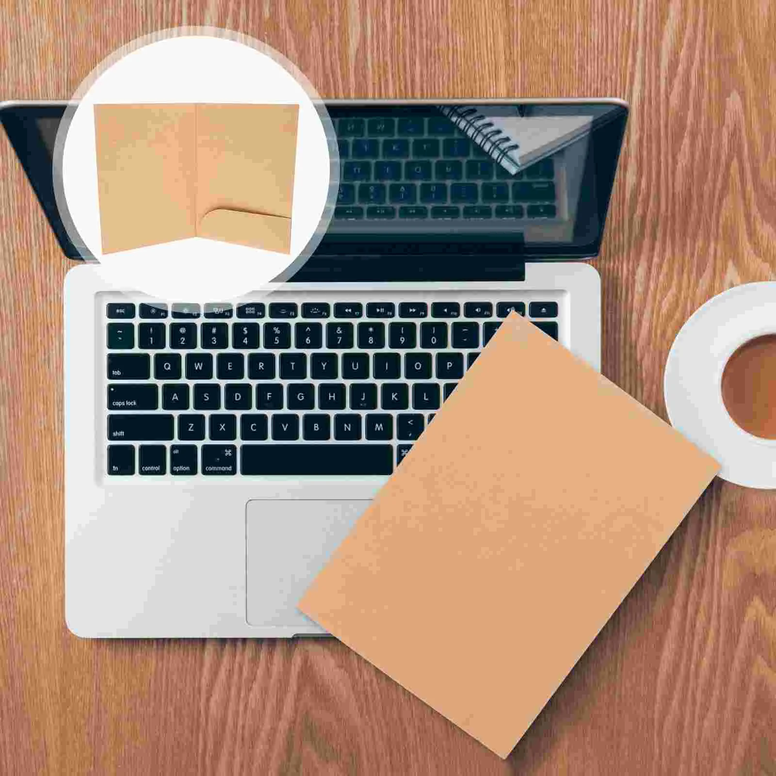 10 Pcs Teacher Binder Paper Folders White Envelopes File A4 Organizer Documents Holder Bulk