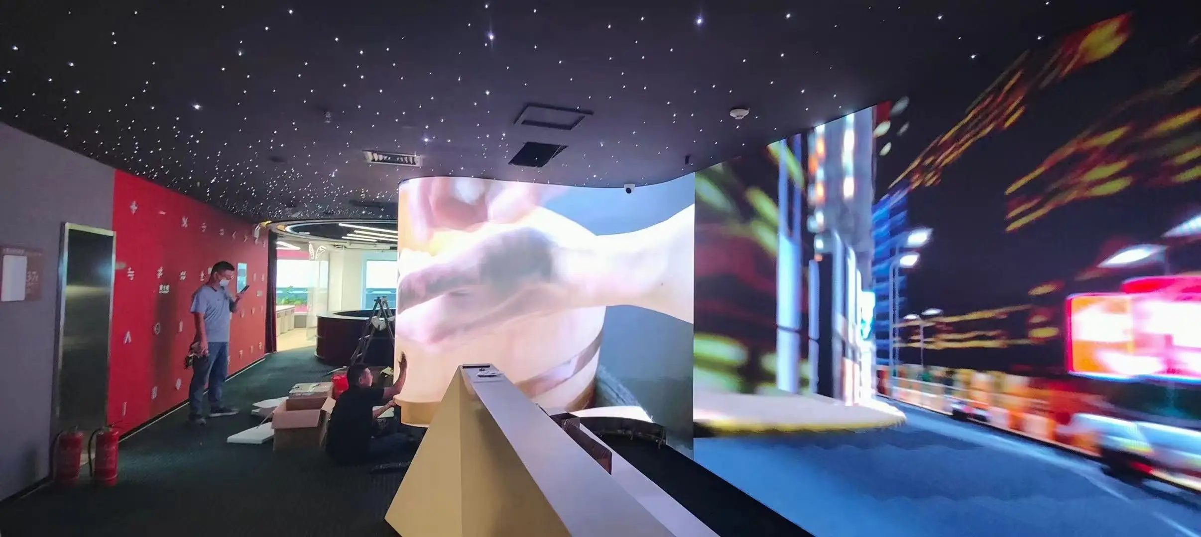 BOE Indoor HD LED Screen Full-Color Conference Display Advertising Large Screen with Text Function HDR10+ 2-Year Warranty SDK