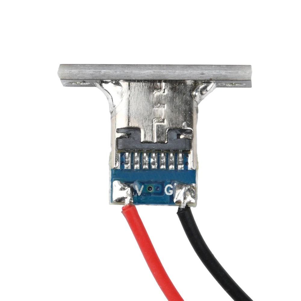 

2Pin USB Jack Charging Data Port Type-C Waterproof Charging Port 2P Strip Line Of Solder Joint Female Connector Jack