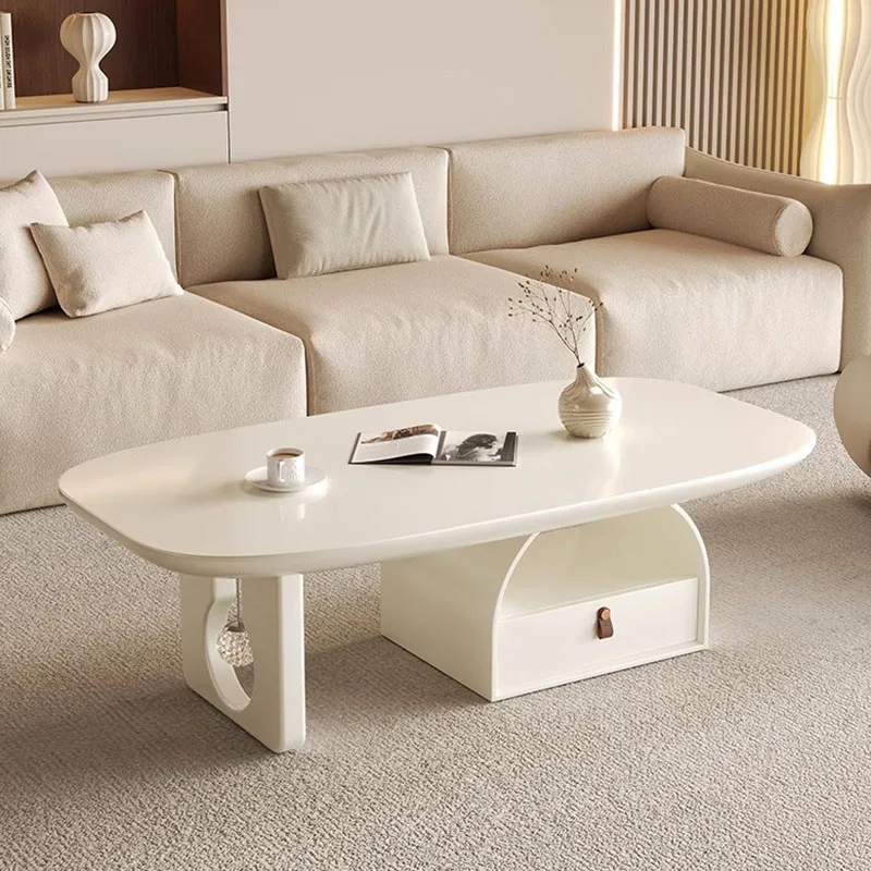 الفاخرة مربع الشكل تخزين Led أضواء طاولة القهوة مركز المنزل أريكة طاولة القهوة الجانب Stoliki Kawowe أثاث غرفة المعيشة #2