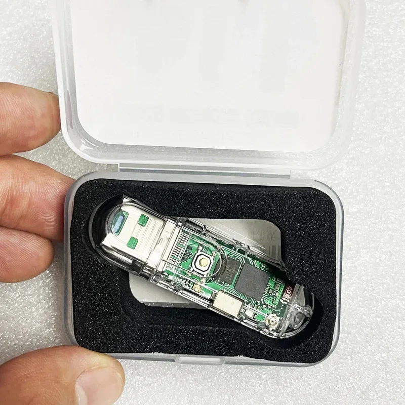 Nerd Miner 73Kh/s USB Miner Thumb Bitcoin Miner Solo Lottery Miner 미니 디스플레이 Luckyminer V3 플러그 앤 플레이 Bitcoin Mining