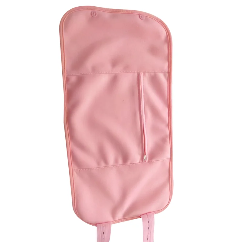 Pack d'huile de ricin réglable et réutilisable, sangle ronde élastique, lavable en machine, anti-fuite d'huile, rose