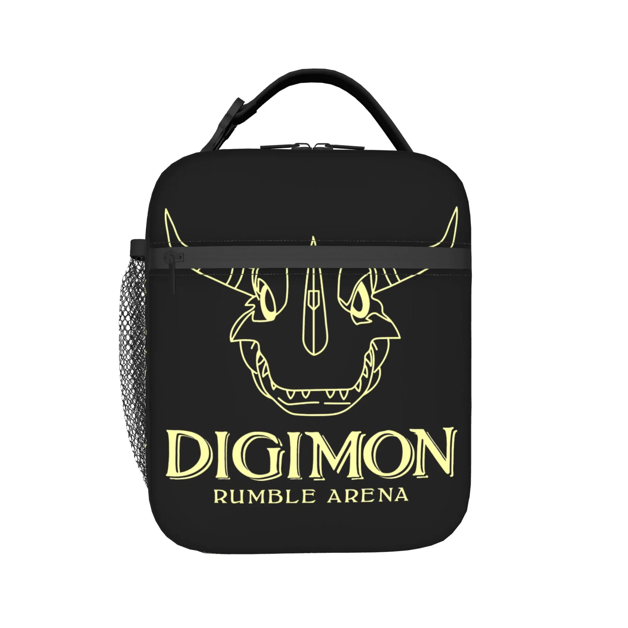 

Insulated Lunch Boxes Digital Monster Digimon Product Lunch Container INS Trendy Cooler Thermal Lunch Box For School