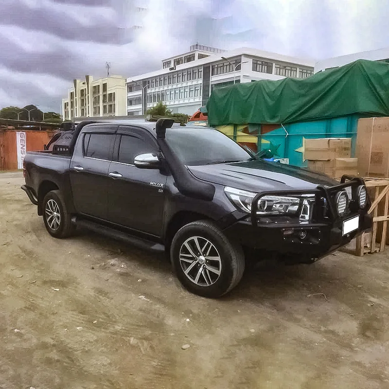 Per Toyota REVO Paraurti Anteriore TOYOTA REVO Paraurti Anteriore Crash Bar Protector 2015 + Parti di Modifica Auto