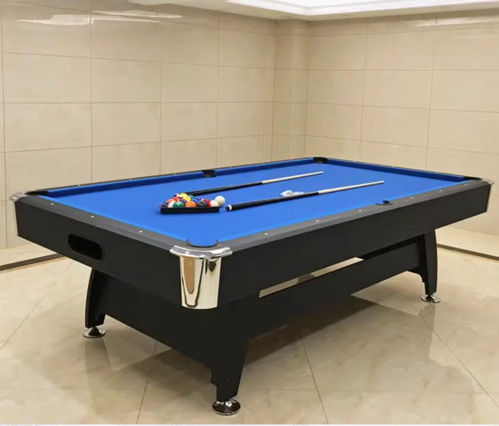

Pool Table 3-in-1 Multi Game,Factory Custom Size 7ft 8ft 9ft Combo Table,Multifunctional Family Indoor Sports Billiard Table