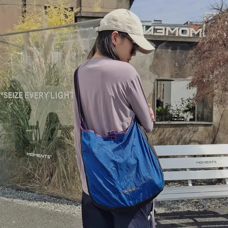 

Nylon Bag Women 2025 New Fashion Patchwork Lightweight Summer Office Lady Girls Bag