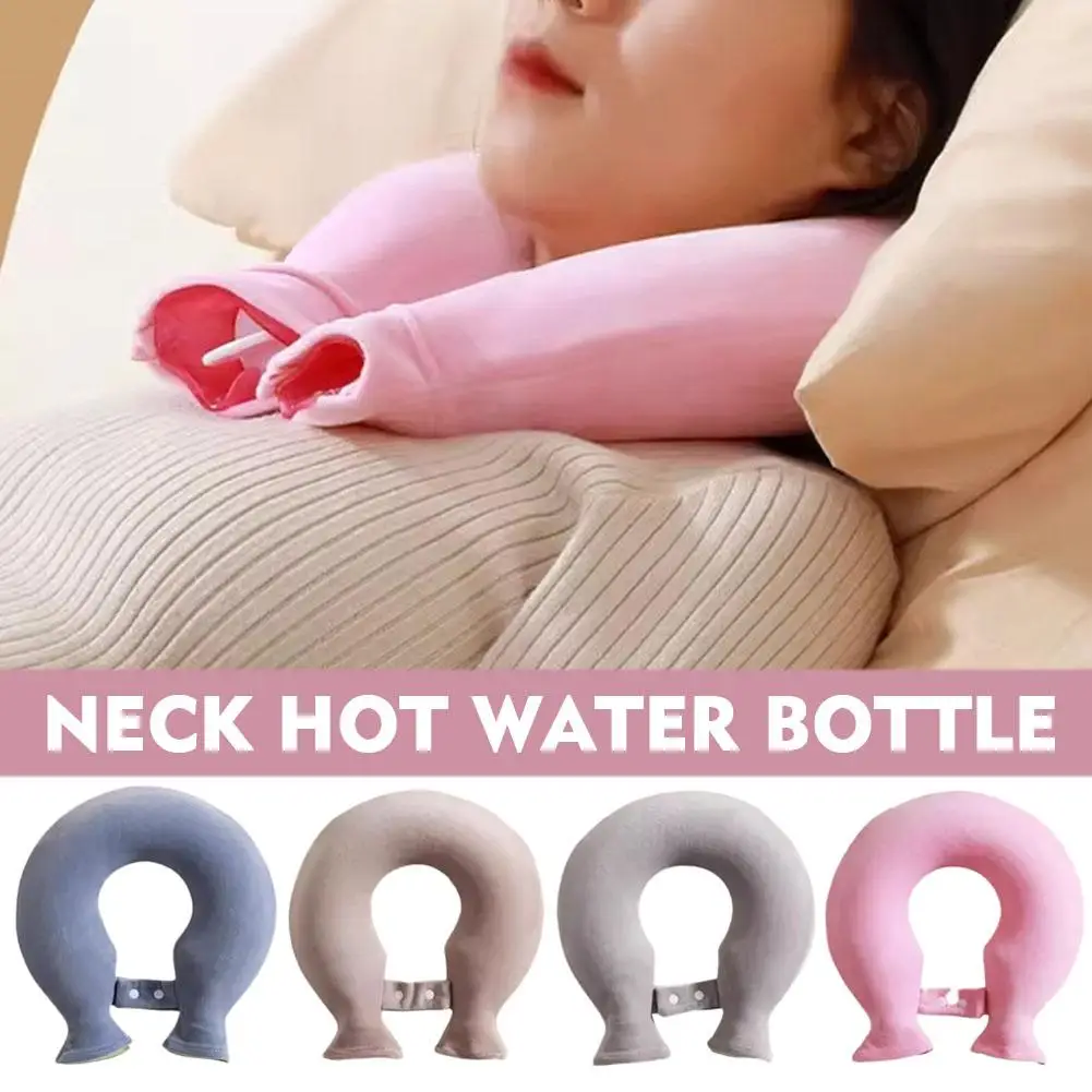 

Наполненная водой U-образная грелка для шеи, подвесная взрывозащищенная грелка для рук, грелка для шеи, горячий компресс, сумка для бутылки с горячей водой ﻿