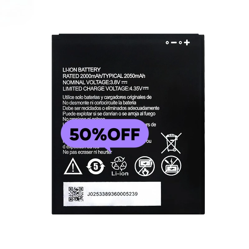 0 Cycle Li3820T43P4h695945 Battery for ZTE Blade L8 A3 Phone High Quality Replacement Battery Lithium Ion Bateria with Tools