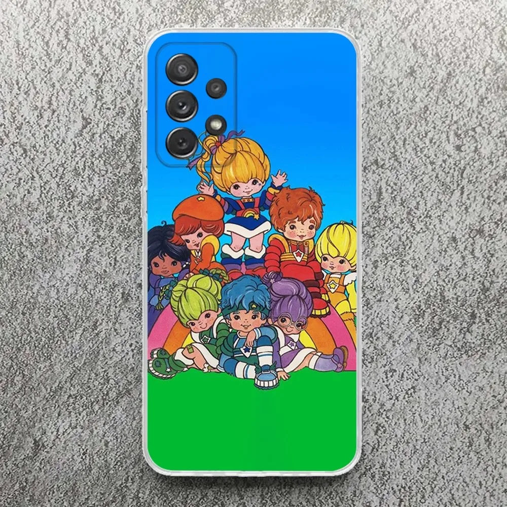 Cartoon R-Rainbow Brite Phone Case For Samsung,Galaxy,S20,S21,S22,S23,Fe,Lite,Plus,Ultra Note Shell