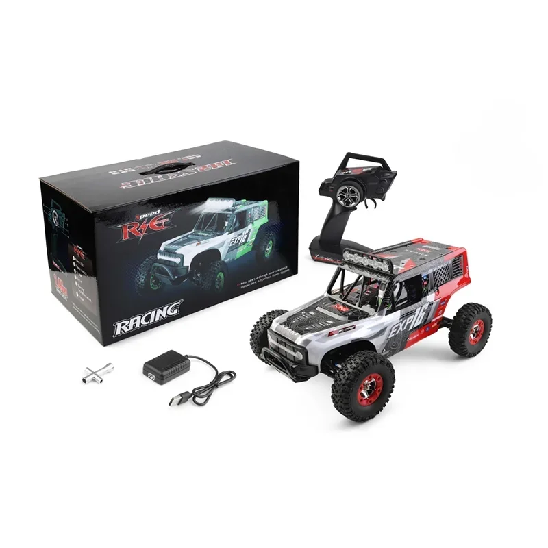 

Wei Li 124006 RC Car 1/12 4WD Simulation Off-road Climbing Car Model Electric Remote Control Car Toy Boy Toy