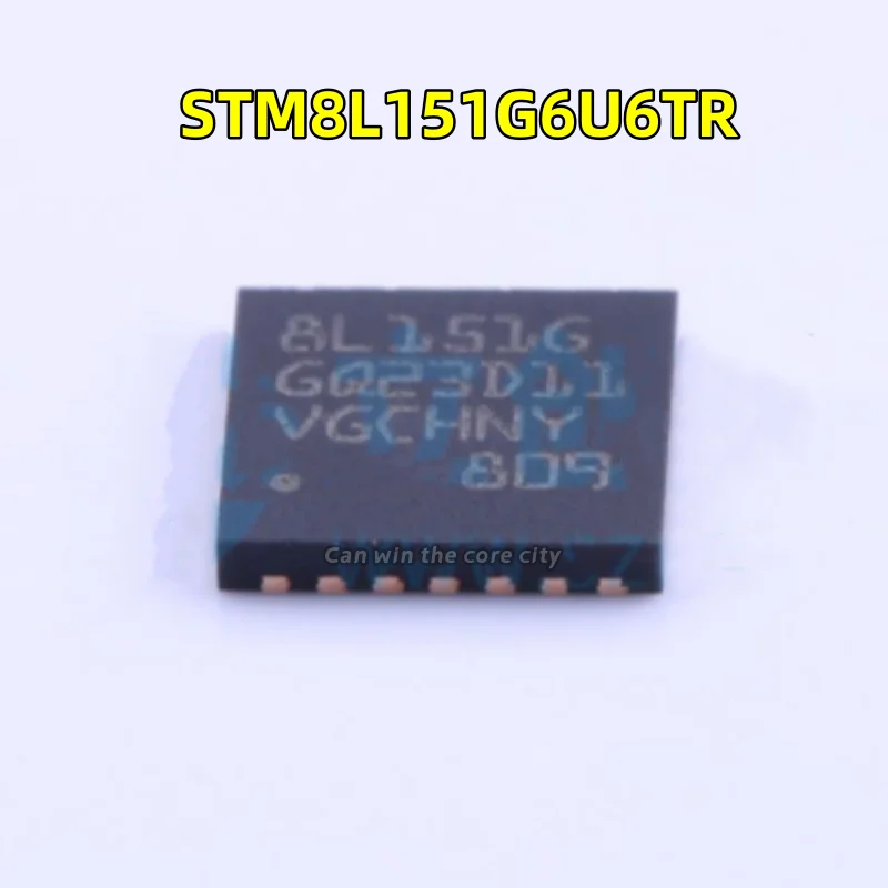 

1-100 PCS/LOT New original STM8L151G6U6TR screen printing 8L151G QFN28 package microcontroller chip