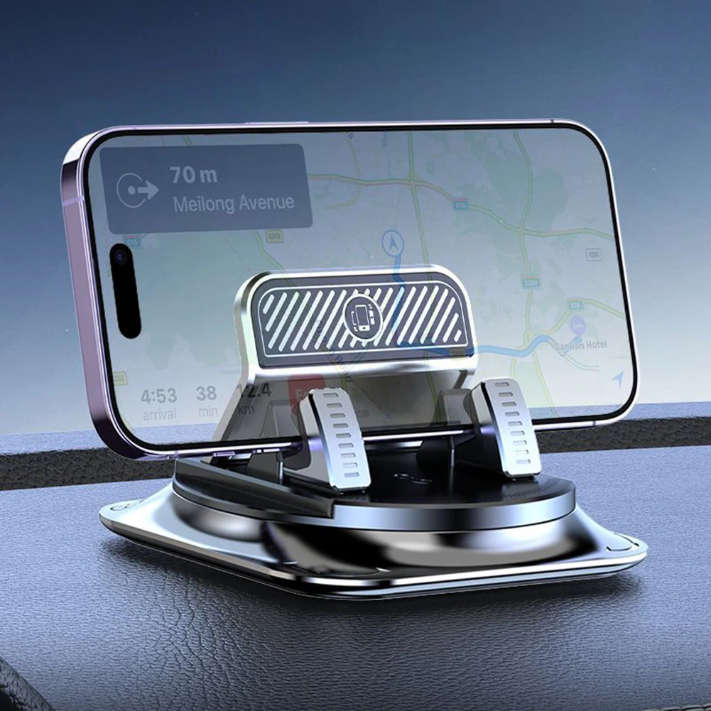 

Держатель для телефона на приборной панели автомобиля с нескользящим силиконовым ковриком, автомобильные аксессуары