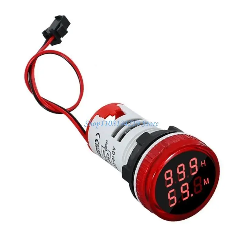N5KC Easy to Read Large Screen Round Digital Timer Small Circular Digital Timer Plastic for Cooking Training & Research
