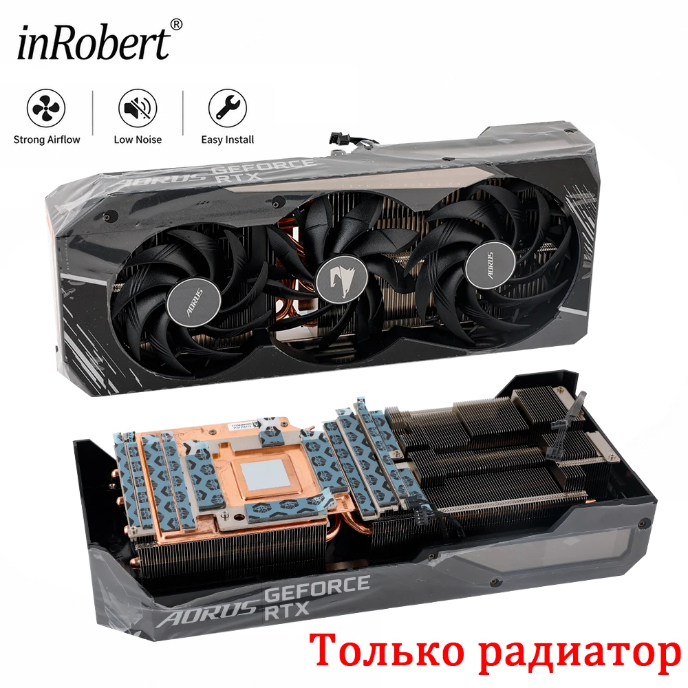 New For Gigabyte Aorus GeForce RTX 3080 3080Ti 3090 XTREME Video Card Heatsink RTX3080 RTX3080Ti RTX3090 Graphics Card Radiator