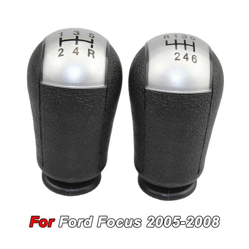 

5/6 Speed Gear Shift Knob for Ford Focus 2005-2008 - Car Transmission Shifter Handle, Durable Auto Interior Parts Accessories