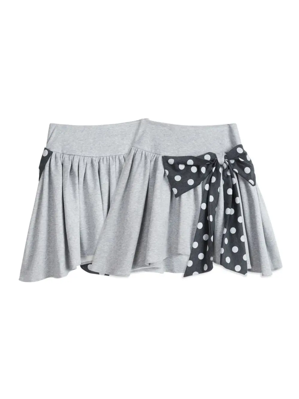 New Summer Retro Subculture Korean Style Polka Dot Butterfly Decoration Casual Sweet Half Skirt Trend Versatile Niche Vacation