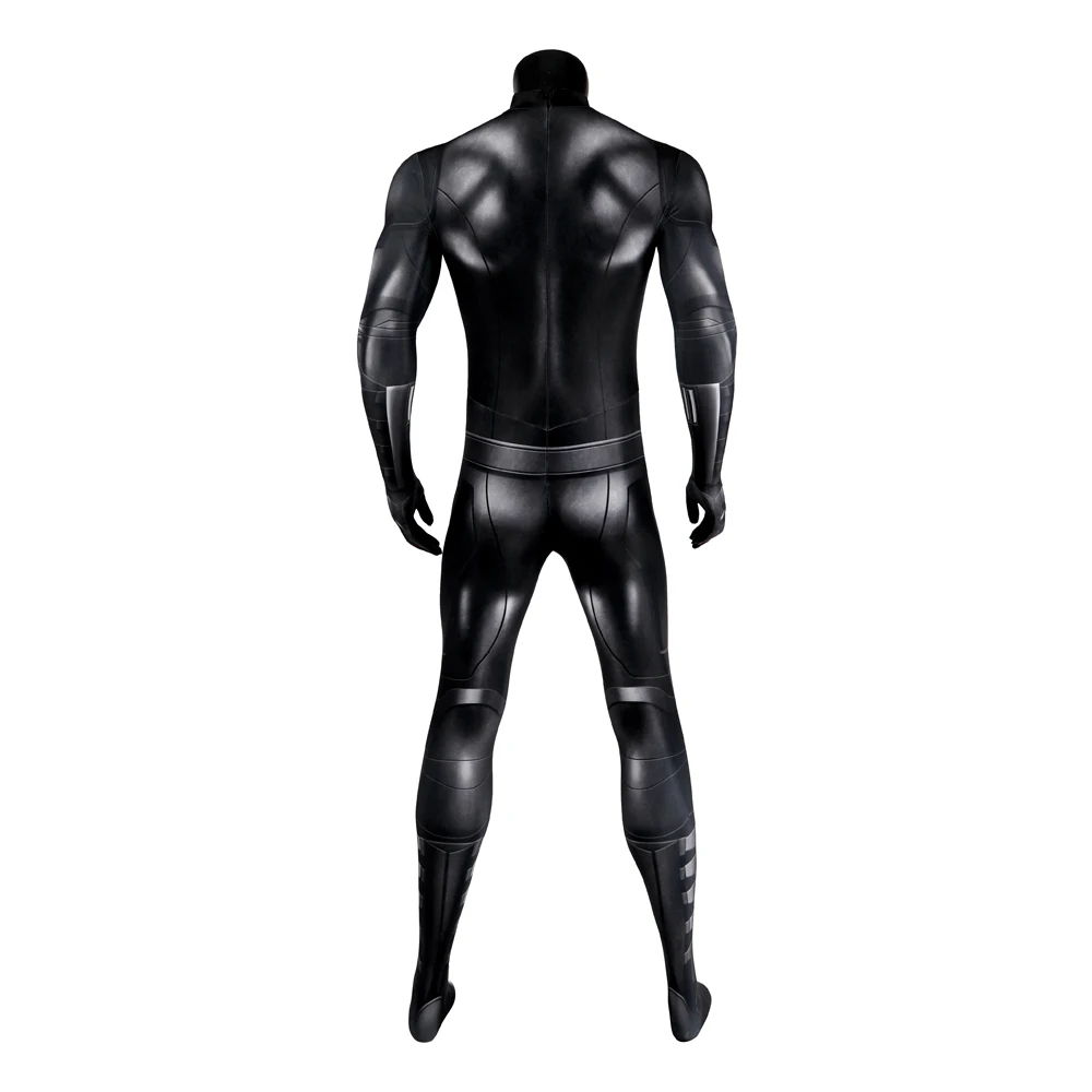 2023 Cosplay Supereroe Bruce Wayne Zentai Carnevale di Halloween Michael Keaton Bat Costume Stampa Tuta Nuovo Vestito