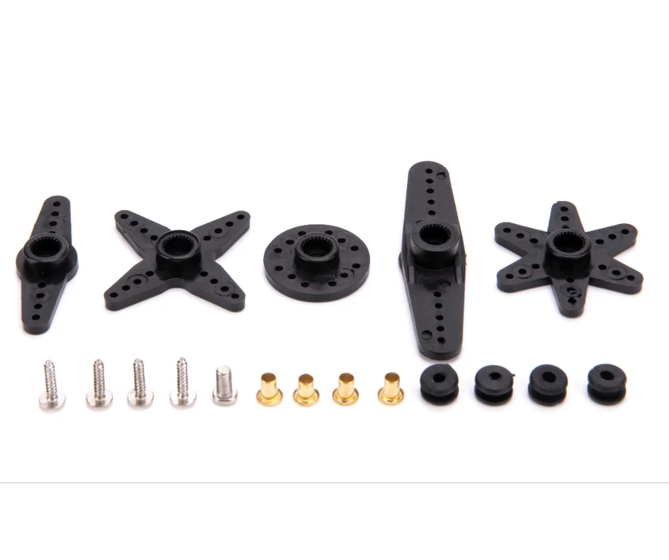 Large Torque 17kg Single Shaft Robot RC Servo 4-Pin Wire Position Feedback Continuous Metal Gear Android Robot Plastic Model