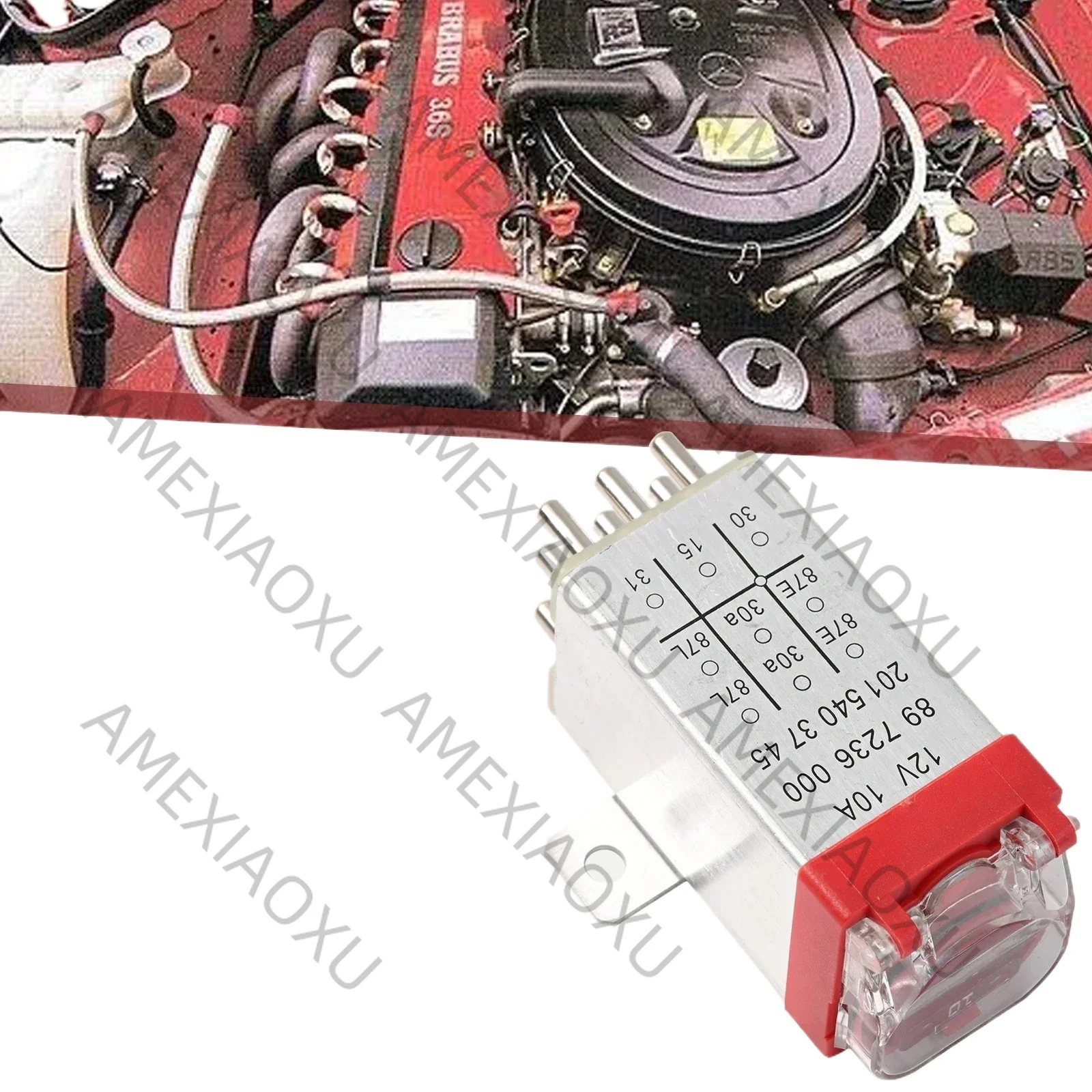 Car Auto Overload Protection Relay 2015403745 For Mercedes For Benz R107 R129 W201 W124 W126 1984-1997 Overvoltage Accessories