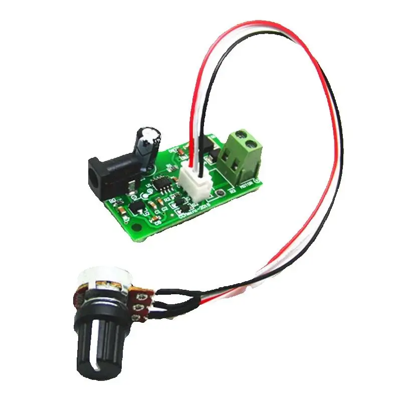 Micro PWM DC Motor Speed Controller 6V12V24V General 3A Small  Board With Potentiometer