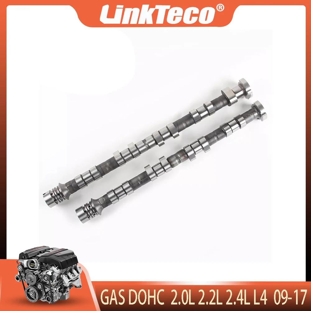 Enging Parts Exhaust & Intake Camshaft Kit Fit 2.0L 2.2L 2.4L L4 GAS DOHC For 09-17 BUICK CHEVROLET GMC TERRAIN PONTIAC SATURN