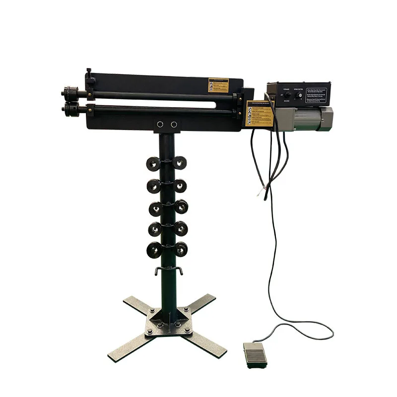 For Sheet Metal 1.2mm Curve Pressing Speed Regulation Rolling Bending Machine RM18 Electric Power Bead Rotary Machine