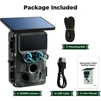 4K 60MP Wildlife Trail Camera with Solar Powered, WiFi, Dual Lens, 13MP Native Sensor, App Settings for Outdoors 6