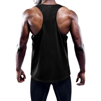 Running Tank Top Men Summer Sport Gym Vest Quick Dry Training Tanktop Workout Singlets Man Fitness Bodybuilding Sleeveless Shirt 2