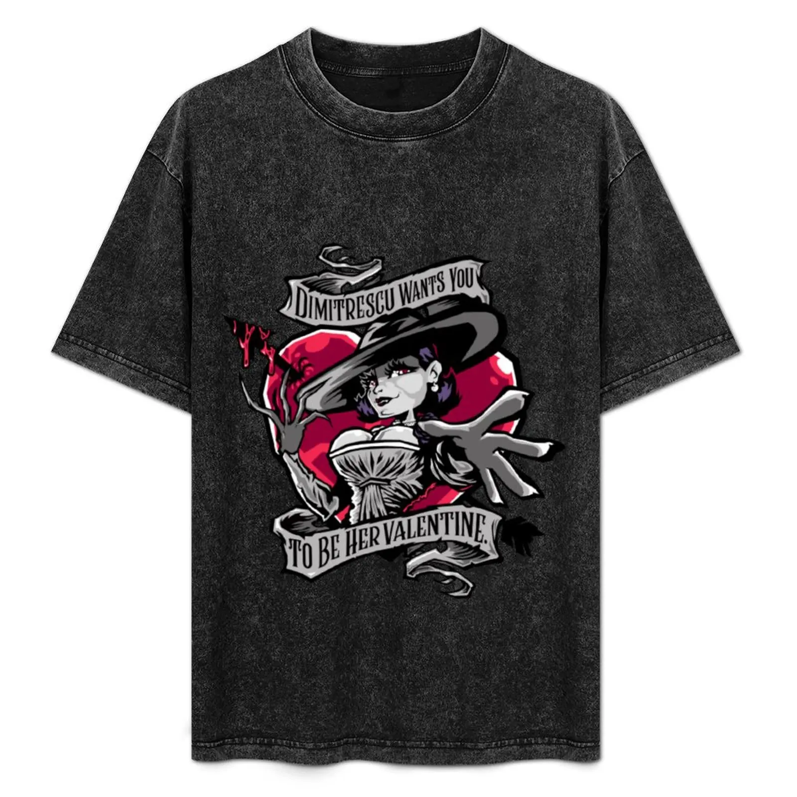 

Lady Dimitrescu Wants You T-Shirt Work Wear Short Sleeve T-Shirt