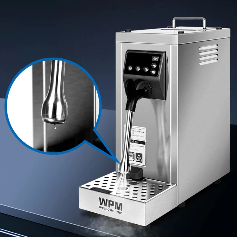 Coffee Shop Professional Milk Steamer Food Processing Electric Steam Milk Frother Commercial Milk Foaming Machine