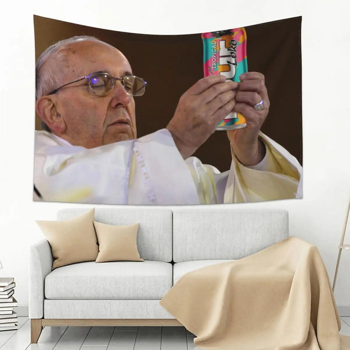 

The Pope Loko Tapestry Wall Decor Things To The Room Room Decorations Tapestry