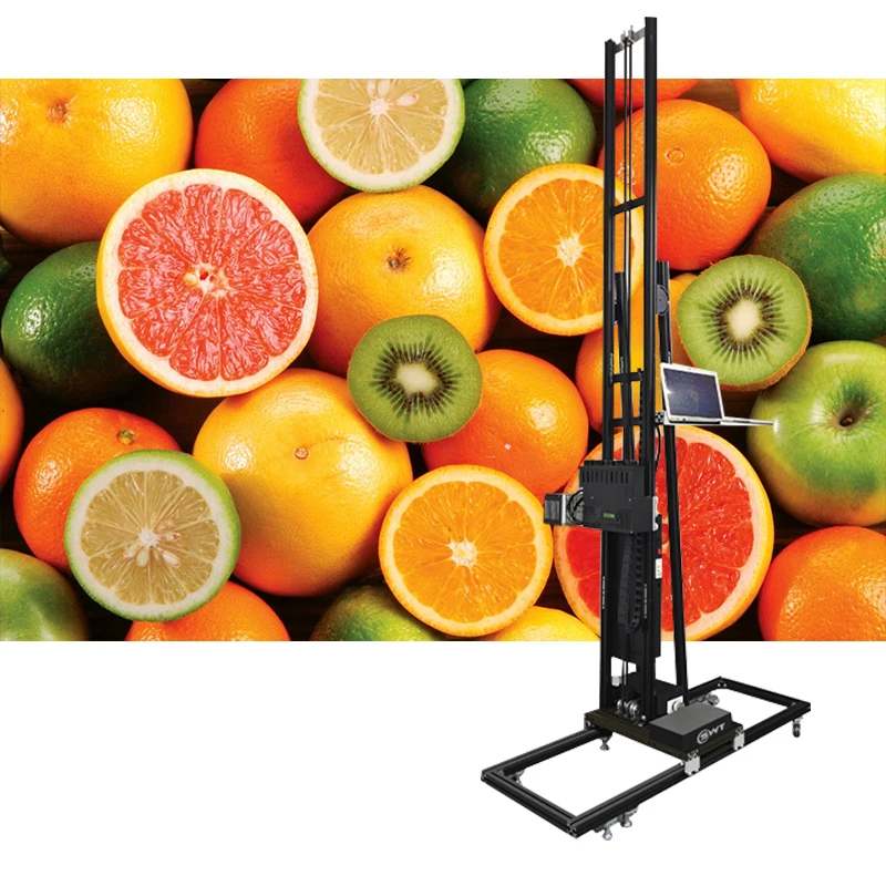 

Высококачественный настенный робот, машина для покраски, 3D машина для настенной печати керамической плитки, робот для настенной живописи