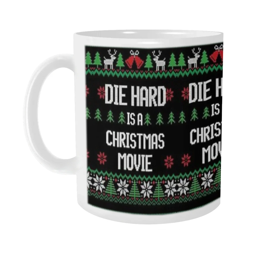 

Die Hard is a Christmas Movie Ceramics Coffee Mug Cute Gamer Birthday Gift Back To School Mug