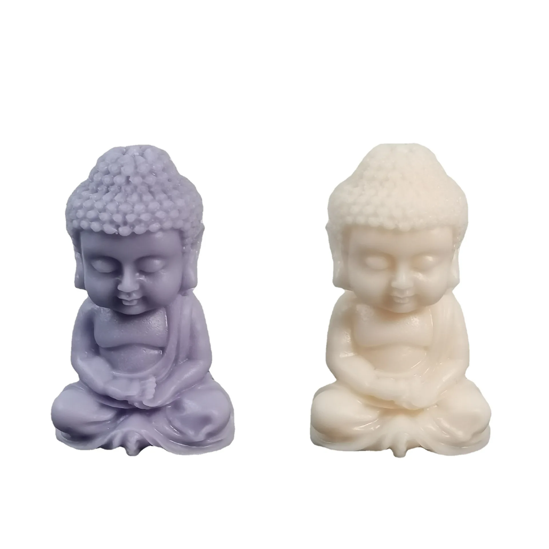 3D Maitreya Silicone Candle Mold DIY Church Buddha Making Plaster Epoxy Resin Aroma Soap Chocolate Baking Molds Home Decor