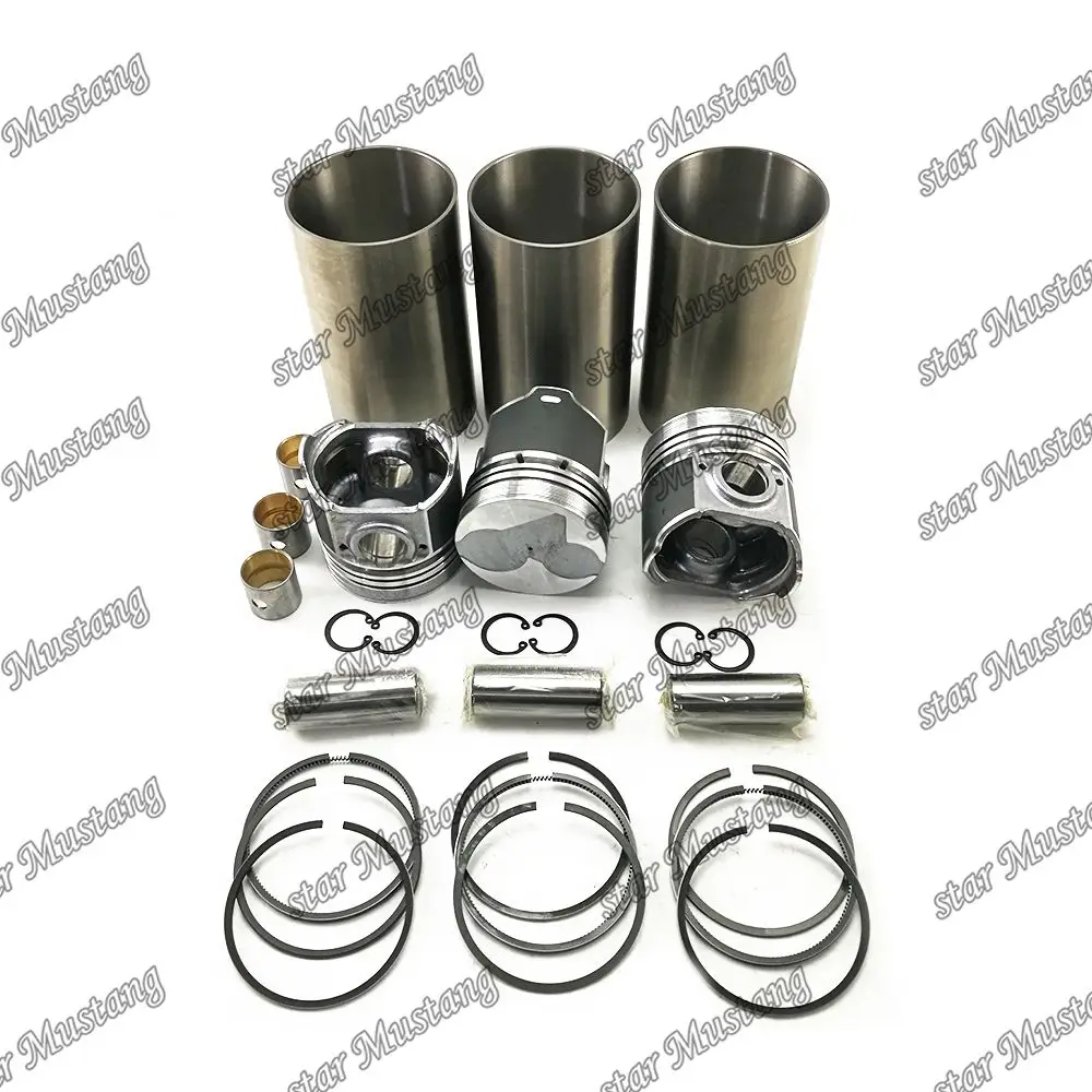 D1403 Cylinder Liner Kit 16427-02310 16427-21110 16427-21050 Suitable For Kubota Engine Parts