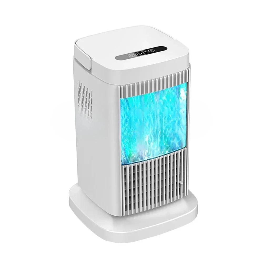 

Portable Mini Air Conditioner Electric Fan Home Silent Cooling Fan，Air Conditioning Without Adding Water