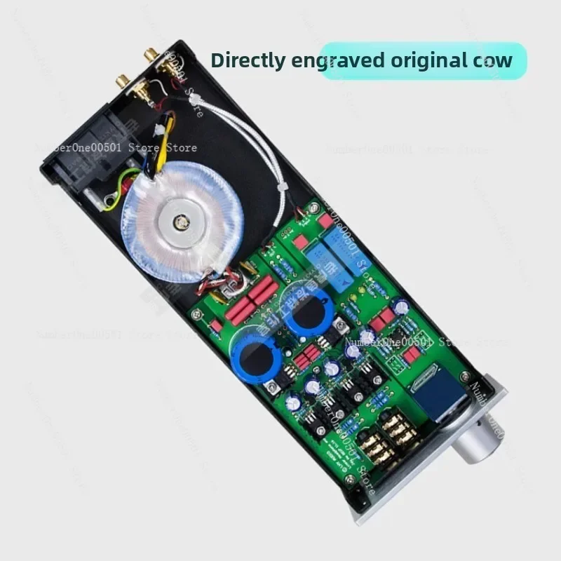 

SE version direct engraving Lehmann headphone amplifier HD650 K701 desktop front-end headphone amplifier with decoding