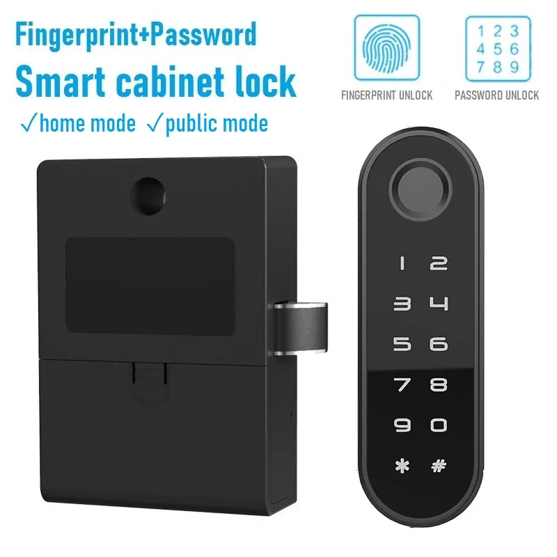 

Smart Drawer Lock Touch Sensing Password Cabinet Lock suitable for Sauna Gym Locker File Storage Cabinet Fechadura Digital