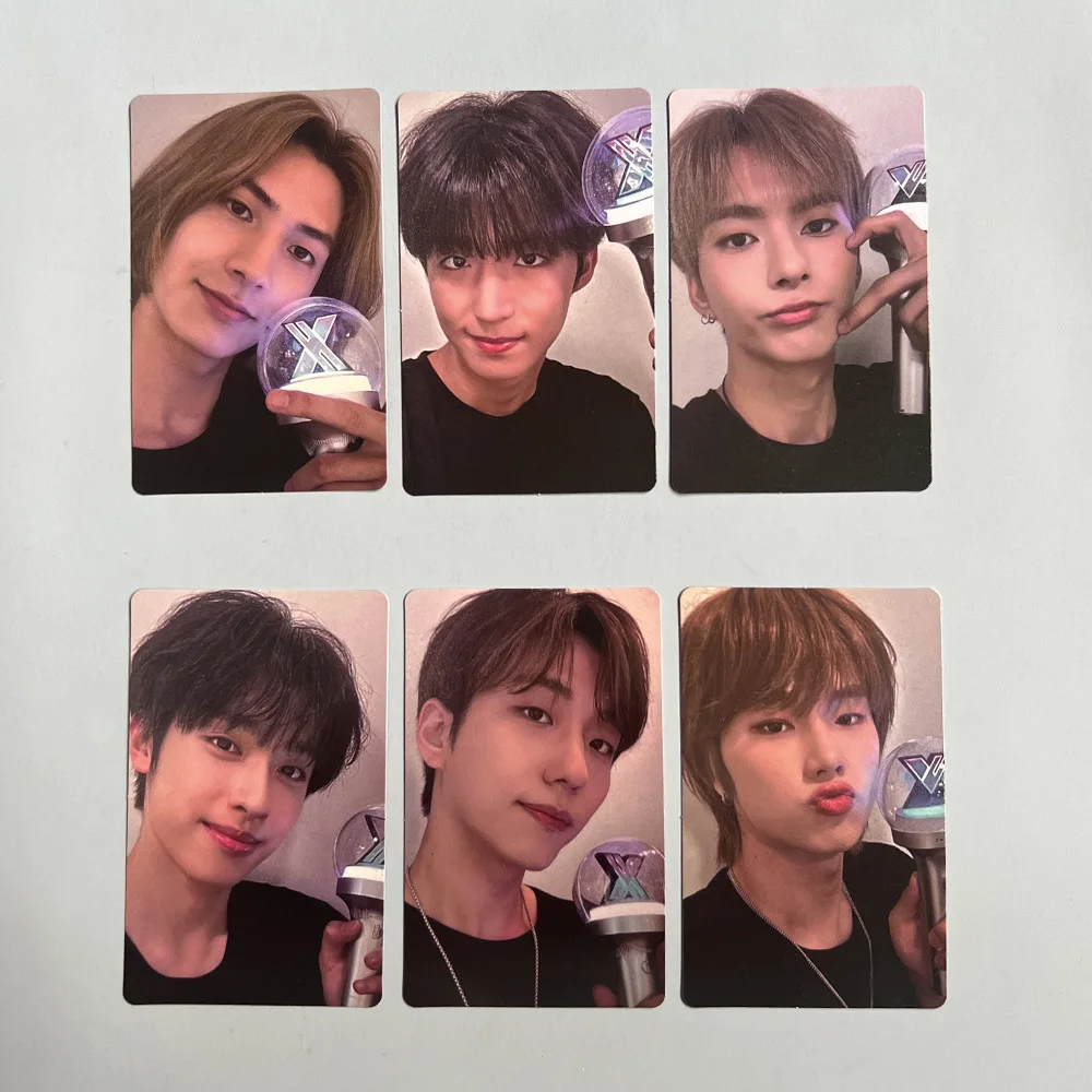 

6Psc/Set KPOP Xdinary Heroes Deadlock Photocards High Quality INS Style Double Sides Printing LOMO Card Gun-Il Jungsu Fans Gifts
