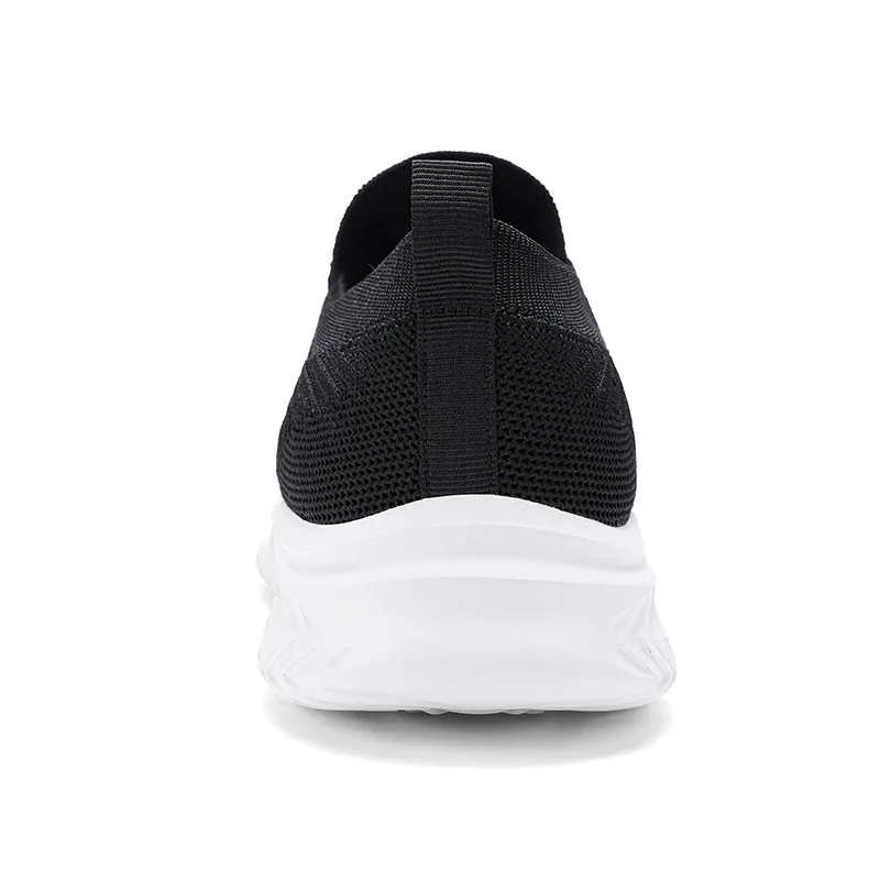 Large size fly-woven sports men's running walking summer foot cover and one pedal casual shoes