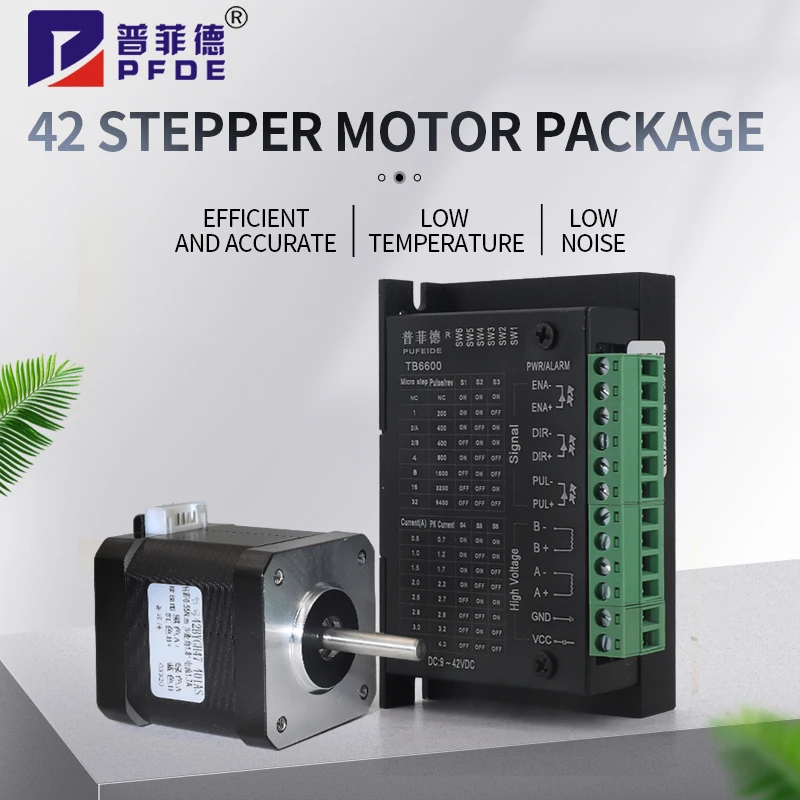 

42 Stepper Motor Set Driver Controller Two-phase Micro Small Motor 3D Printer Engraving Machine Accessories