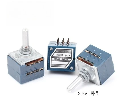 Model RK27 20KA 20K Round Shank Potentiometer Is Durable and Reliable, Suitable for Mechanical Parts