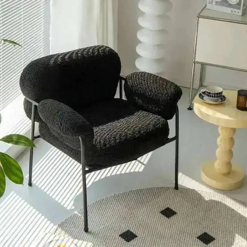 Chair Foldable Comedor Nordic Throne Dining Chairs Design Chair Velvet Arm Furniture Luxury Sillas Dining Homefurniture YR50DC
