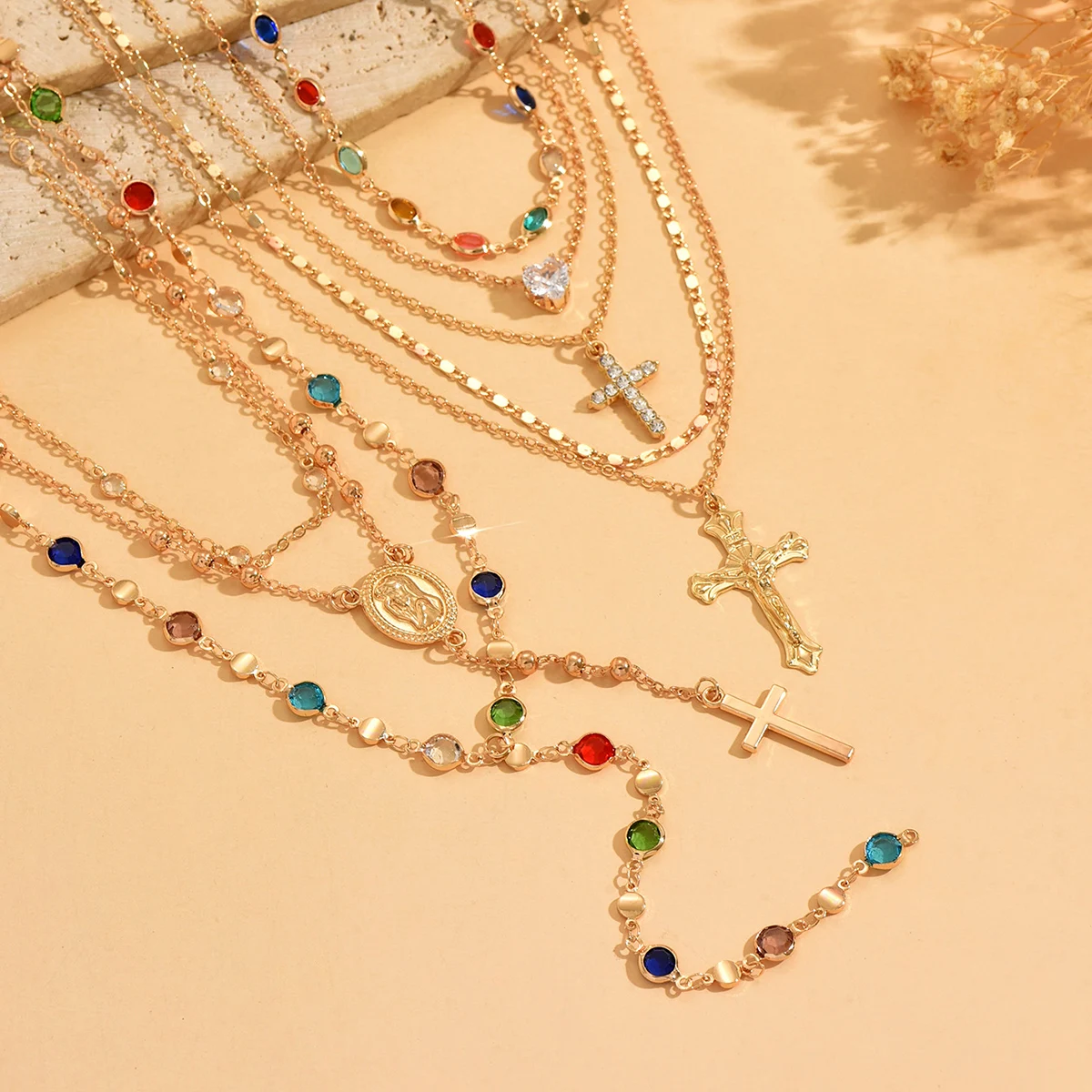 Thumbnail 4 - #19 Latest Layered Necklaces Offers