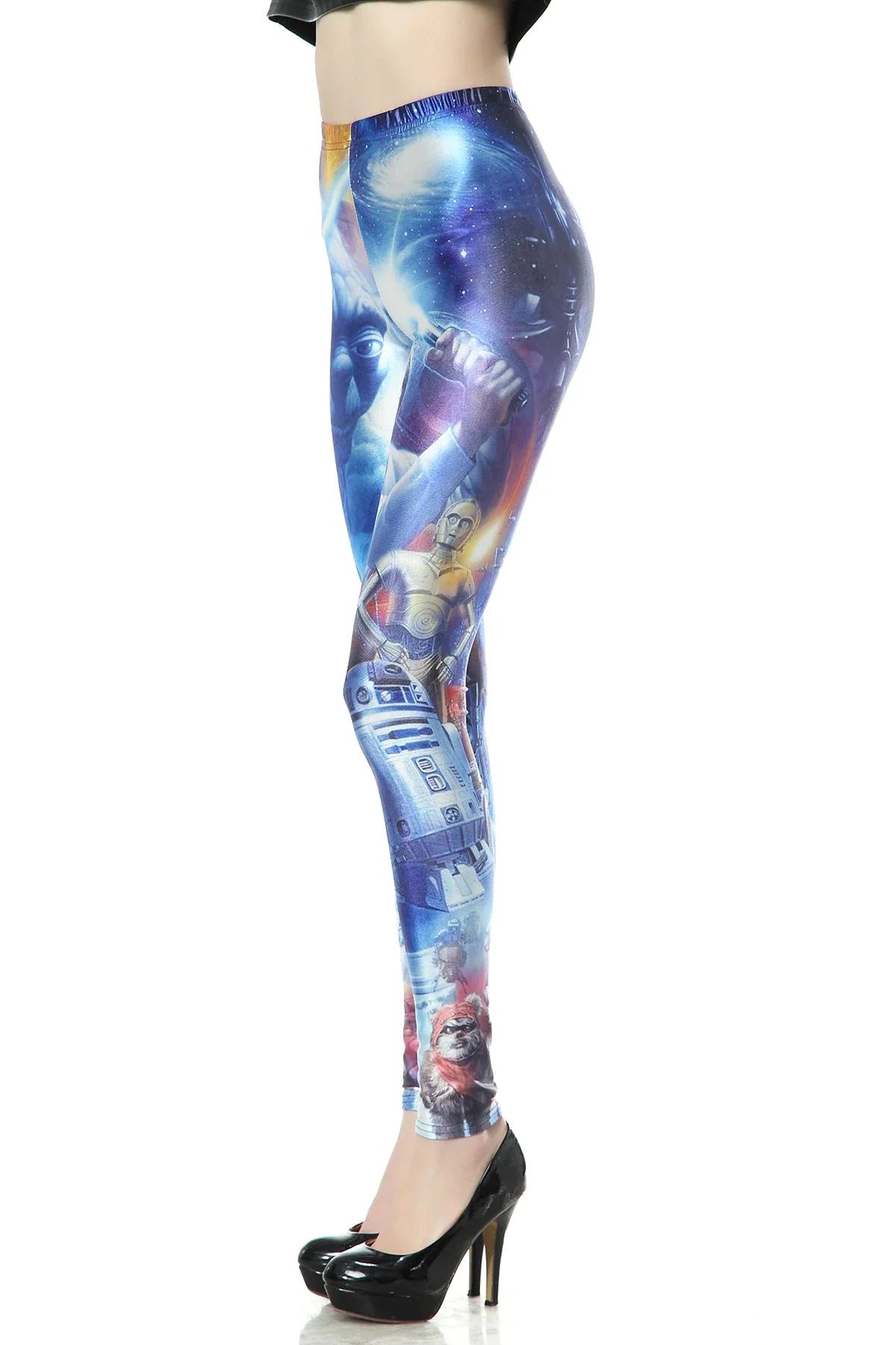 패션 여성 하이 레깅스 드롭쉬핑 신상 섹시 요가 팬츠 피아노 키 프린트 탄력 슬림 피트니스 짐 스포츠 운동복 2025