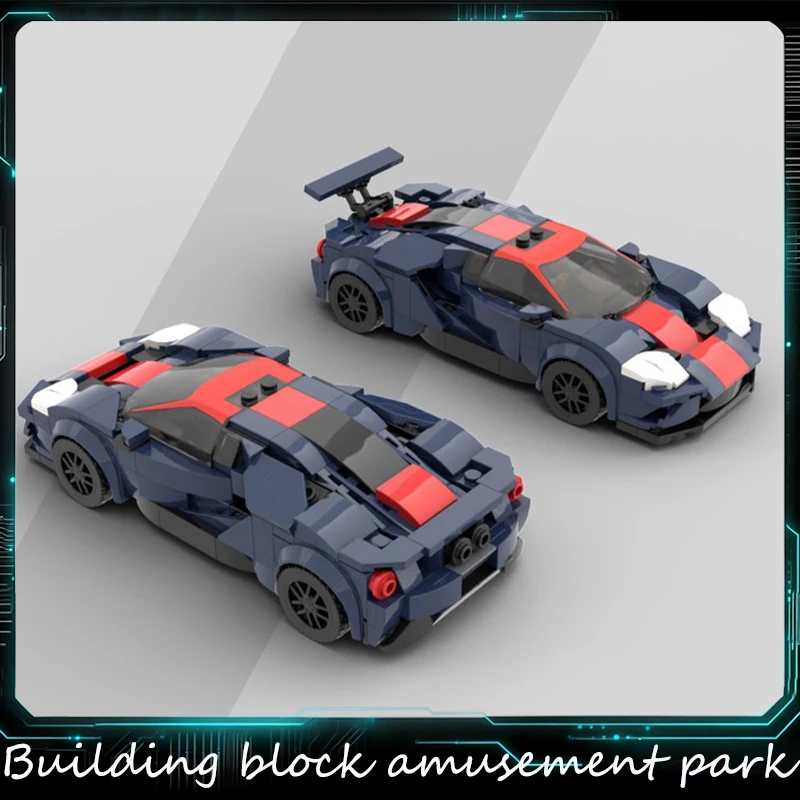 

328 PCS MOC Technology Racing Road Version Supercar Model Building Blocks Speed Vehicle Bricks Toys Kids Special Festival Gifts