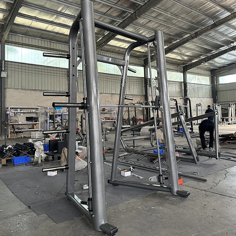 

Heavy Duty Adjustable Smith Machine with Dual Cable Crossover for Commercial Gym Strength Training