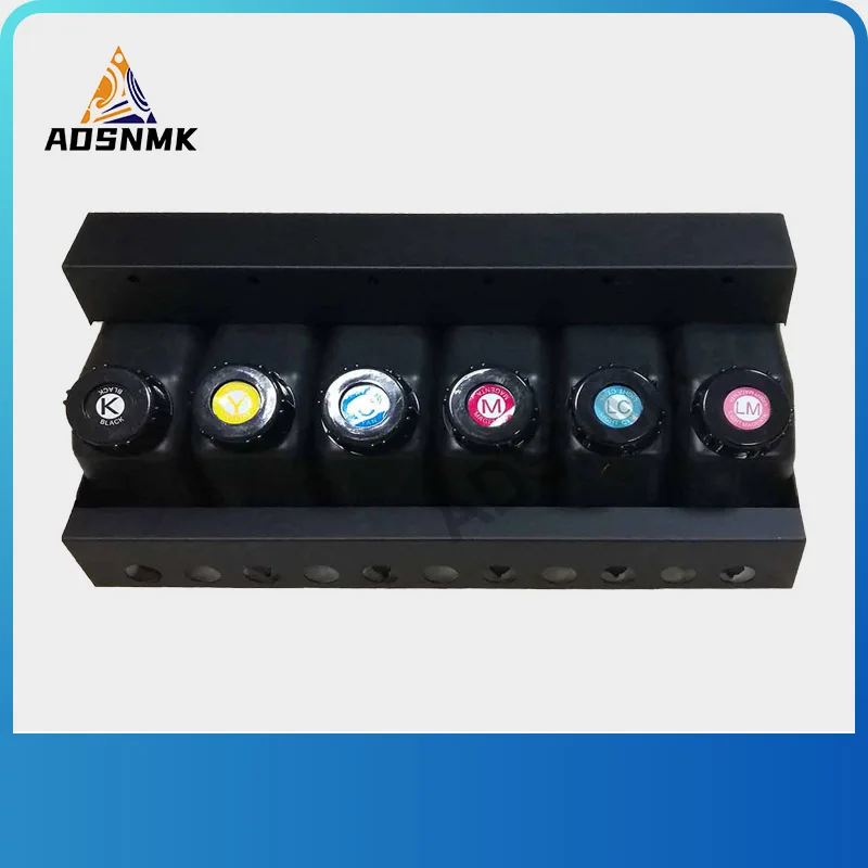 UV 1.5-Liter Bulk Continuous Ink Supply System CISS Assembly for Roland Mimaki Mutoh JHF Taimes Chinese UV Printer