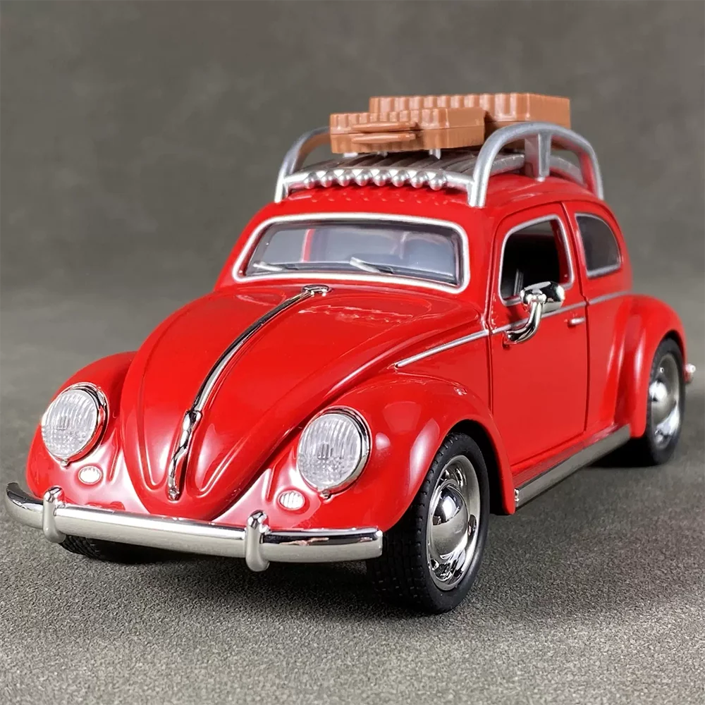 

1:32 Beetle Santana Wagon Models Miniature Cars Toys Alloy Wheel Pull Back Vehicles Rubber Tires Toy Car for Collection Fun